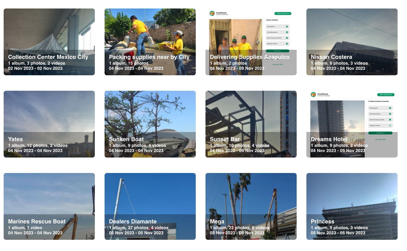 Proof Pack Photo gallery